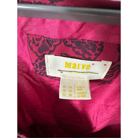 New Anthropologie Maeve Annabella Maxi Dress Size 10 - Picture 6 of 6